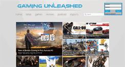 Desktop Screenshot of gaming-unleashed.com